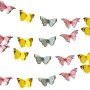 Girlander - Sommerfugler - 2,5m Girlander - Sommerfugler - 2,5m