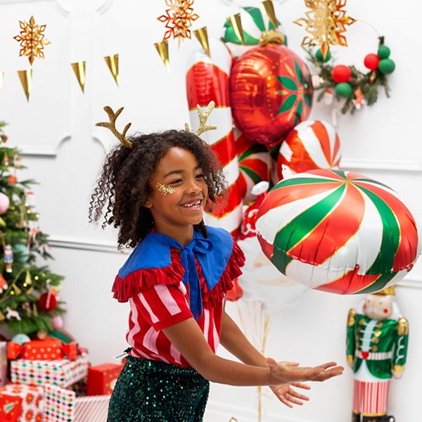 Folieballong - Godterivirvel - Julemiks Folieballong - Godterivirvel - Julemiks