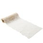 Bordløper i blonde - Hvit - 18 cm x 3 m Bordløper i blonde - Hvit - 18 cm x 3 m
