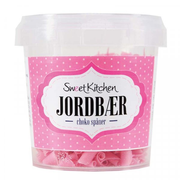 Sjokoladebiter - Jordbærsmak - Rosa - SweetKitchen - 35g Sjokoladebiter - Jordbærsmak - Rosa - SweetKitchen - 35g