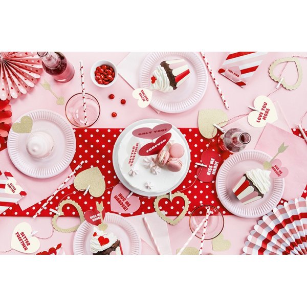 Kakespenner - Søt kjærlighet - Gullglitter - 6-pakning Kakespenner - Søt kjærlighet - Gullglitter - 6-pakning