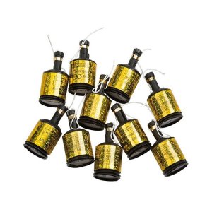 Party Poppers - Gull - 8 stk Party Poppers - Gull - 8 stk