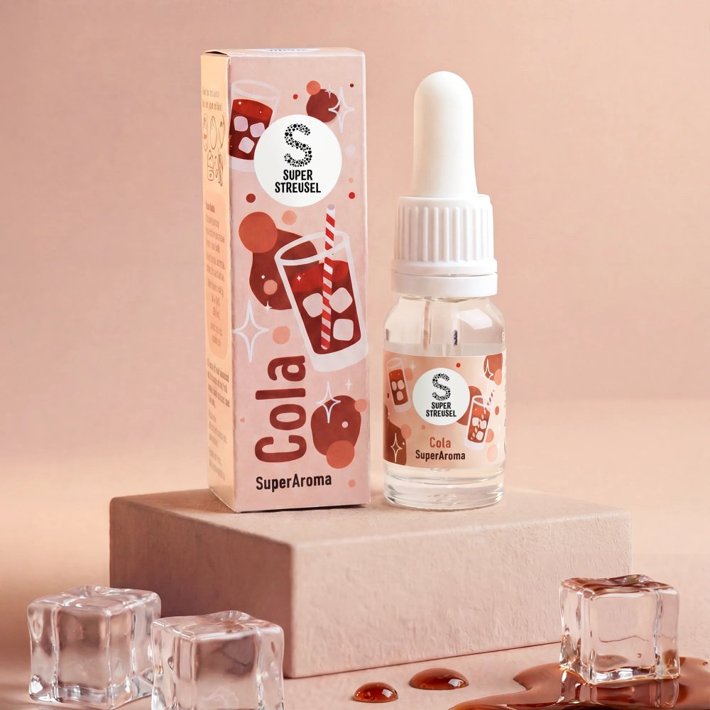 SuperArom – Cola – Superstreusel – 10 ml – Aromaer/essenser, Smakstilsetning
