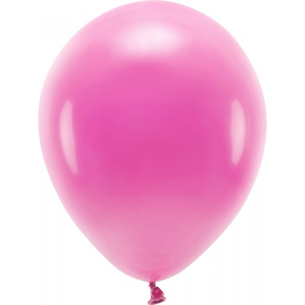 Ensfargede ballonger - Øko 30 cm - Fuchsia - 10-pakning Ensfargede ballonger - Øko 30 cm - Fuchsia - 10-pakning