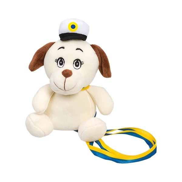 Studentbamse - Hund - 15 cm - Studentdyr, Student