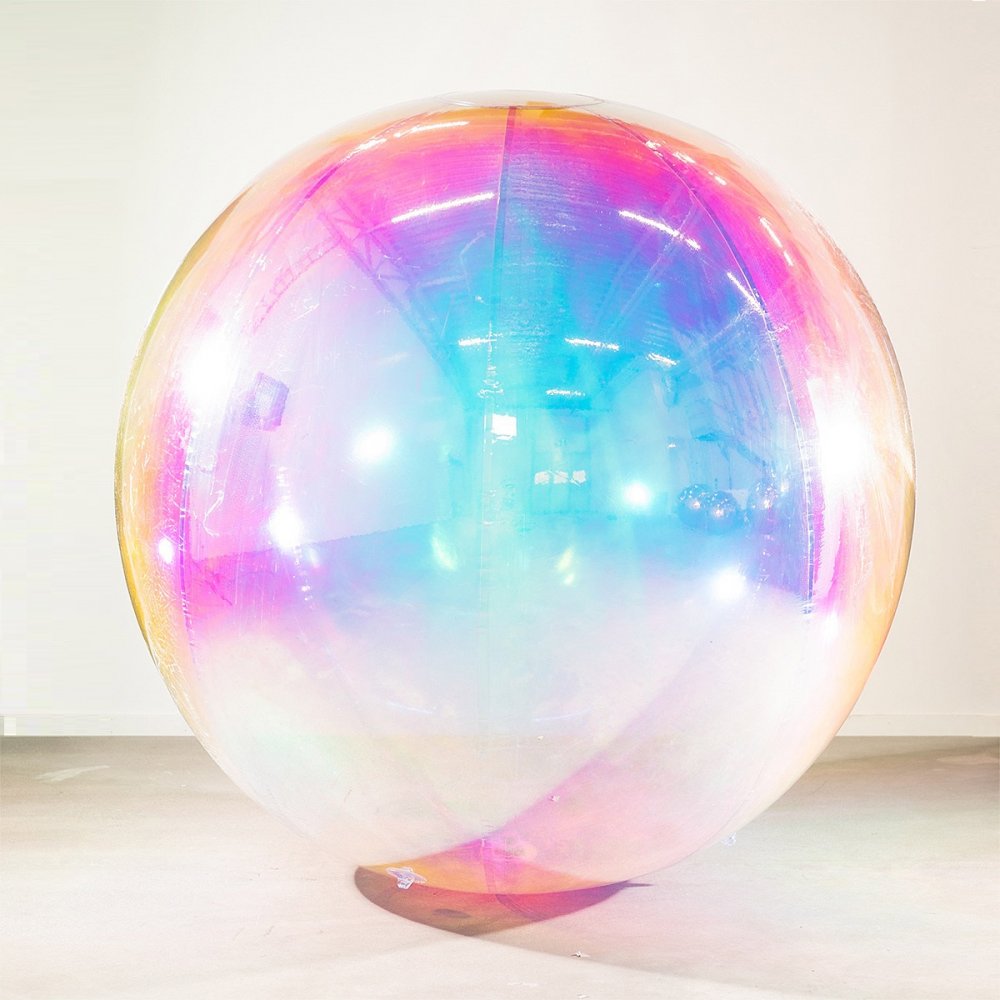 Oppblåsbar speilkule – iriserende – 40 cm – Kjempeballonger, Ballonger