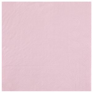 Servietter - Babyrosa - 25-pakning Servietter - Babyrosa - 25-pakning