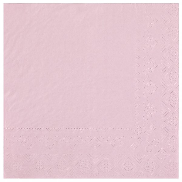 Servietter - Babyrosa - 25-pakning Servietter - Babyrosa - 25-pakning