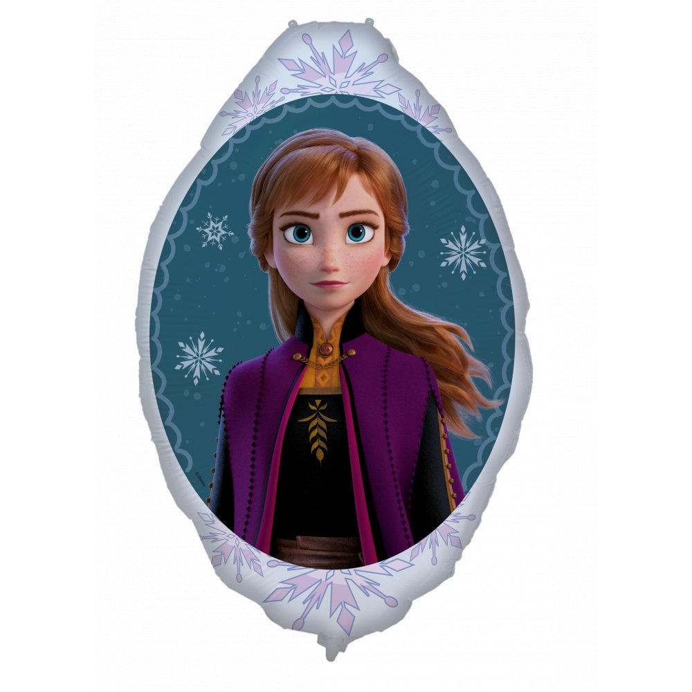 Folieballong - Frost/Frost - Anna - 90x68 cm