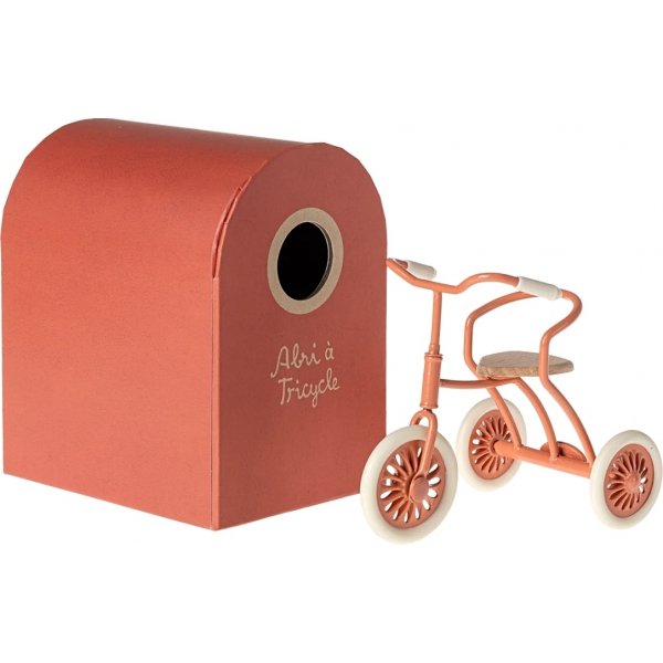 Trehjuling med hus - Maileg - Coral