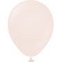 Miniballonger ensfargede - Premium 13 cm - Rosa Blush - 25-pakning