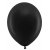 Pastellballonger - Standard 30 cm - Svart - 10-pakning