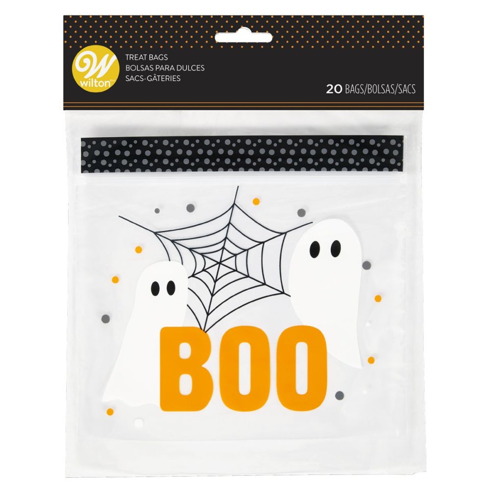 Boo gjenlukkbare godteriposer – 20-pakning