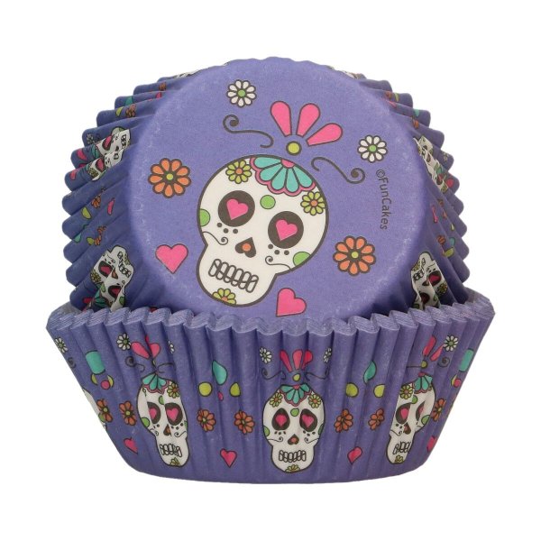 Muffinsformer Day of the Dead - 48-pakning Muffinsformer Day of the Dead - 48-pakning