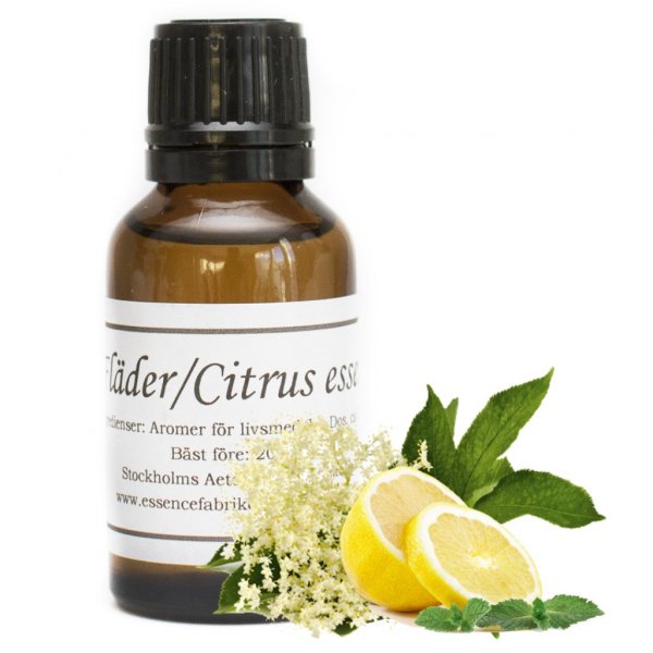 Aroma/Essens - 25ml - Hyllebær/Sitrus Aroma/Essens - 25ml - Hyllebær/Sitrus