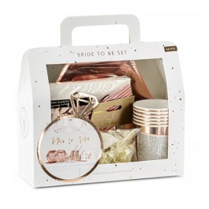 Dekorasjonsboks - Vordende brud - Roségull - 20-pakning Dekorasjonsboks - Vordende brud - Roségull - 20-pakning