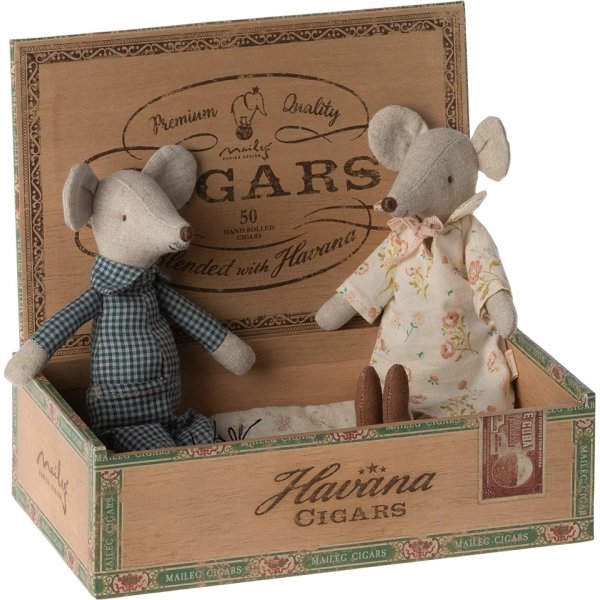 Mormor & Morfar mus - Maileg