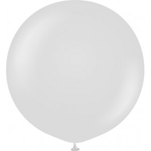 Ballonger ensfarget - Premium 60 cm - Rykfarget