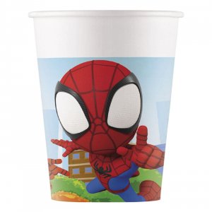 Pappkrus Spidey og vennene hans - 200ml - 8-pakning Pappkrus Spidey og vennene hans - 200ml - 8-pakning