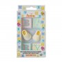 Sukkerpynt - Baby - Mix - 6 stk