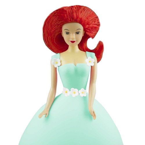 Dukke - Barbie Kake - Rødhåret Dukke - Barbie Kake - Rødhåret