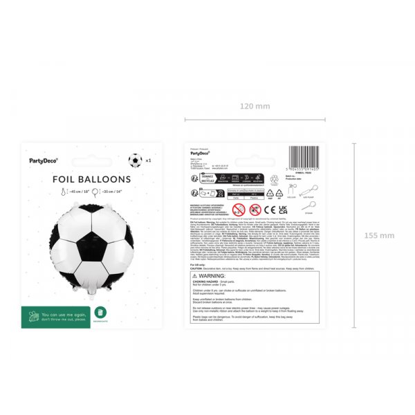 Folieballongfotball - Mix Folieballongfotball - Mix