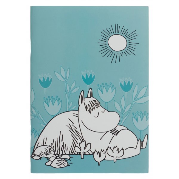 Notatbok - Bl� - Mummi - A5