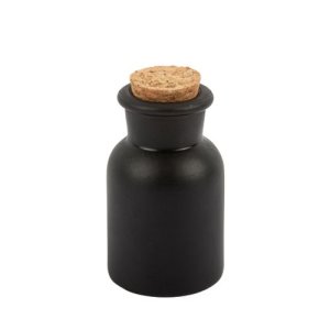 Flaske - Svart - 7 x 4 cm / 30 ml Flaske - Svart - 7 x 4 cm / 30 ml