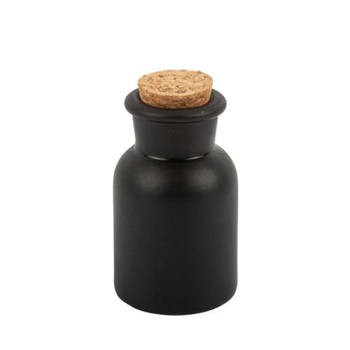 Flaske - Svart - 7 x 4 cm / 30 ml Flaske - Svart - 7 x 4 cm / 30 ml