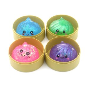 Myke dumplings - Glitter - 5 cm - 1 stk Myke dumplings - Glitter - 5 cm - 1 stk