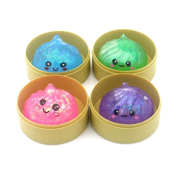 Myke dumplings - Glitter - 5 cm - 1 stk Myke dumplings - Glitter - 5 cm - 1 stk