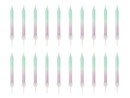 Bursdagslys - Ombre - 6 cm - 20-pakning