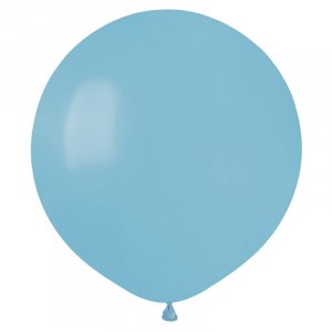Runde ballonger - Lysebl - 48 cm - 10-pakning