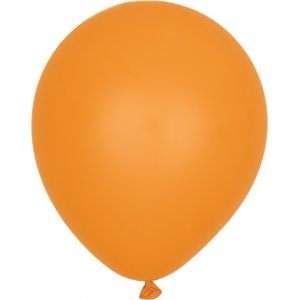 Miniballonger ensfarget - Premium 13 cm - Oransje Miniballonger ensfarget - Premium 13 cm - Oransje