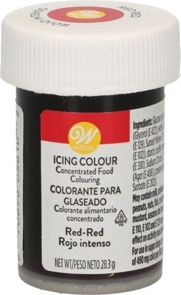 Fargepasta - Rød Rød - Wilton - 28 g Fargepasta - Rød Rød - Wilton - 28 g