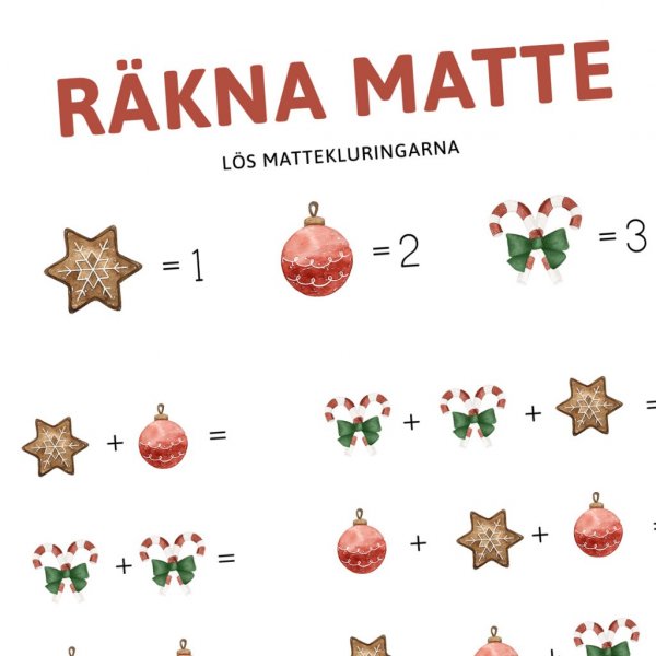 Mattetriks - Regn ut enkel matematikk Mattetriks - Regn ut enkel matematikk