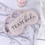 Sovmask i satin - Team Bride - Rosa