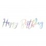 Backdrop - Happy Birthday - Iridescent