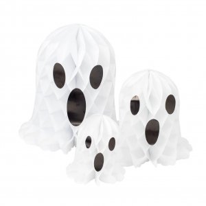 Honeycomb - 3-pakning - Spøkelser Honeycomb - 3-pakning - Spøkelser