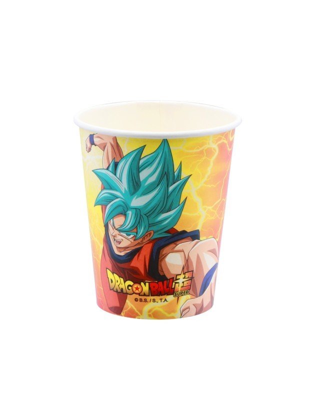 Pappkrus – Dragon Ball Super – 8 stk – Papirkopper til fester