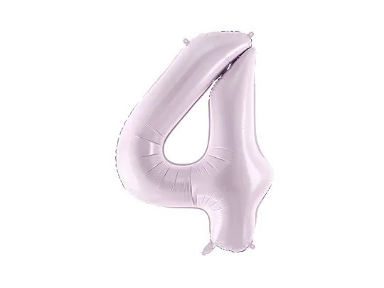 Tallballonger - Lilla Pastell - 72 cm - 7 Tallballonger - Lilla Pastell - 72 cm - 7