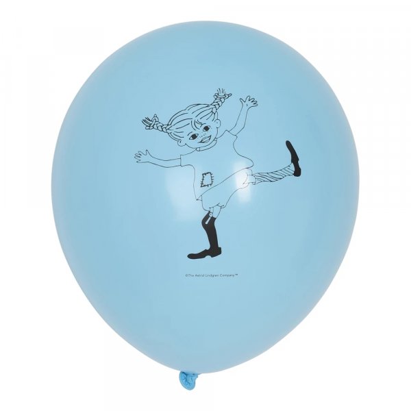 Ballonger - Pippi Langstrømpe - 8-pakning Ballonger - Pippi Langstrømpe - 8-pakning