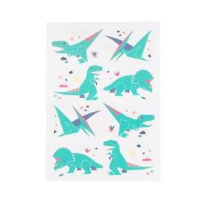 Tatoveringer - Dinosaurer - 8 stk