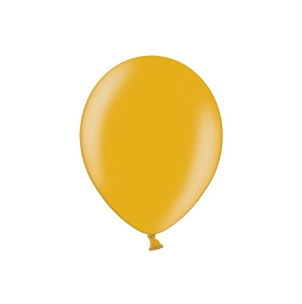 Miniballonger - Metallisk - Gull - 10-pakning Miniballonger - Metallisk - Gull - 10-pakning