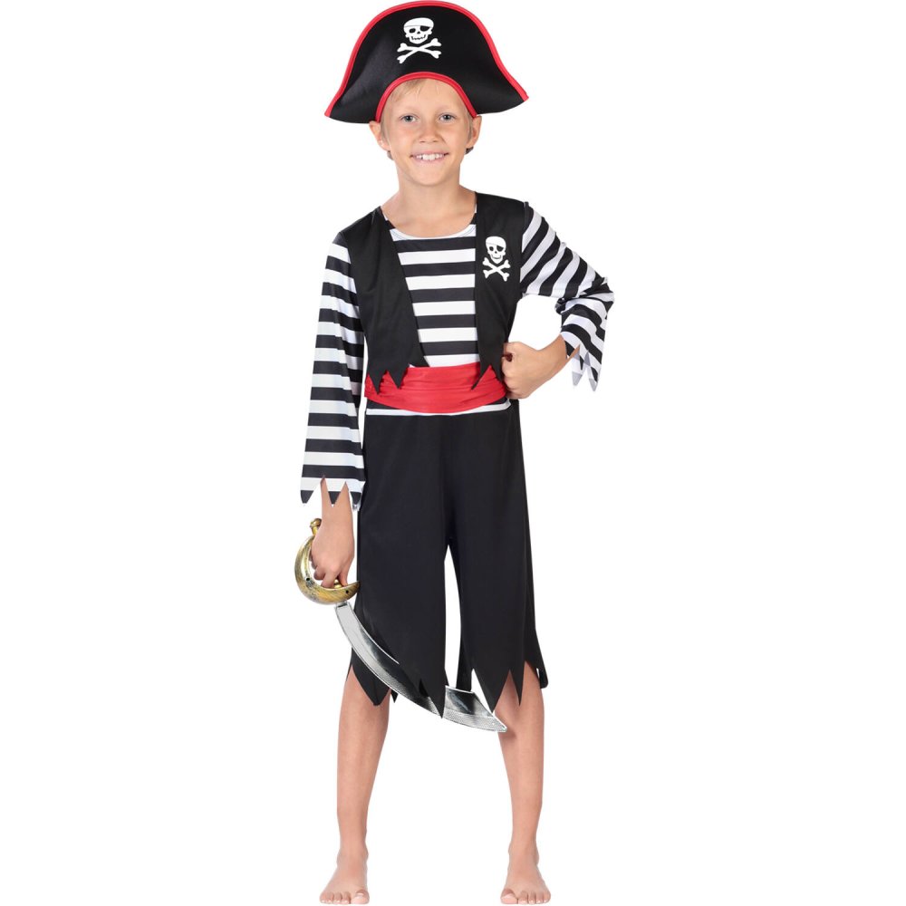 Kostyme – Pirat – 3-4 år – Halloween-kostyme, Halloween