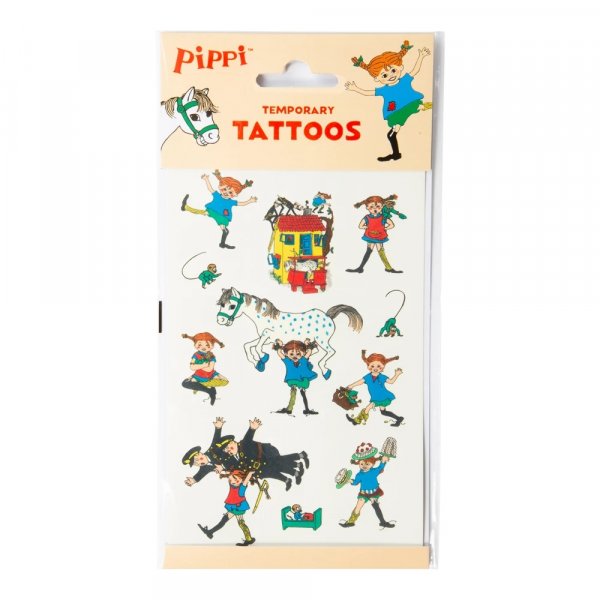 Tatoveringer - Pippi Langstrømpe Tatoveringer - Pippi Langstrømpe