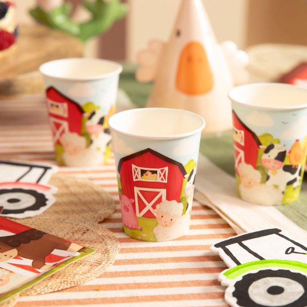Pappkrus - Farmhouse - 6 stk