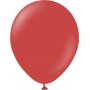 Ballonger ensfargede - Premium 30 cm - Dyp rød - 10-pakning