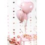Folieballong - Lys rosa hjerte