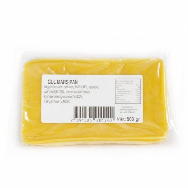 Marsipan Gul - 500g - Örebro Bakeri Marsipan Gul - 500g - Örebro Bakeri
